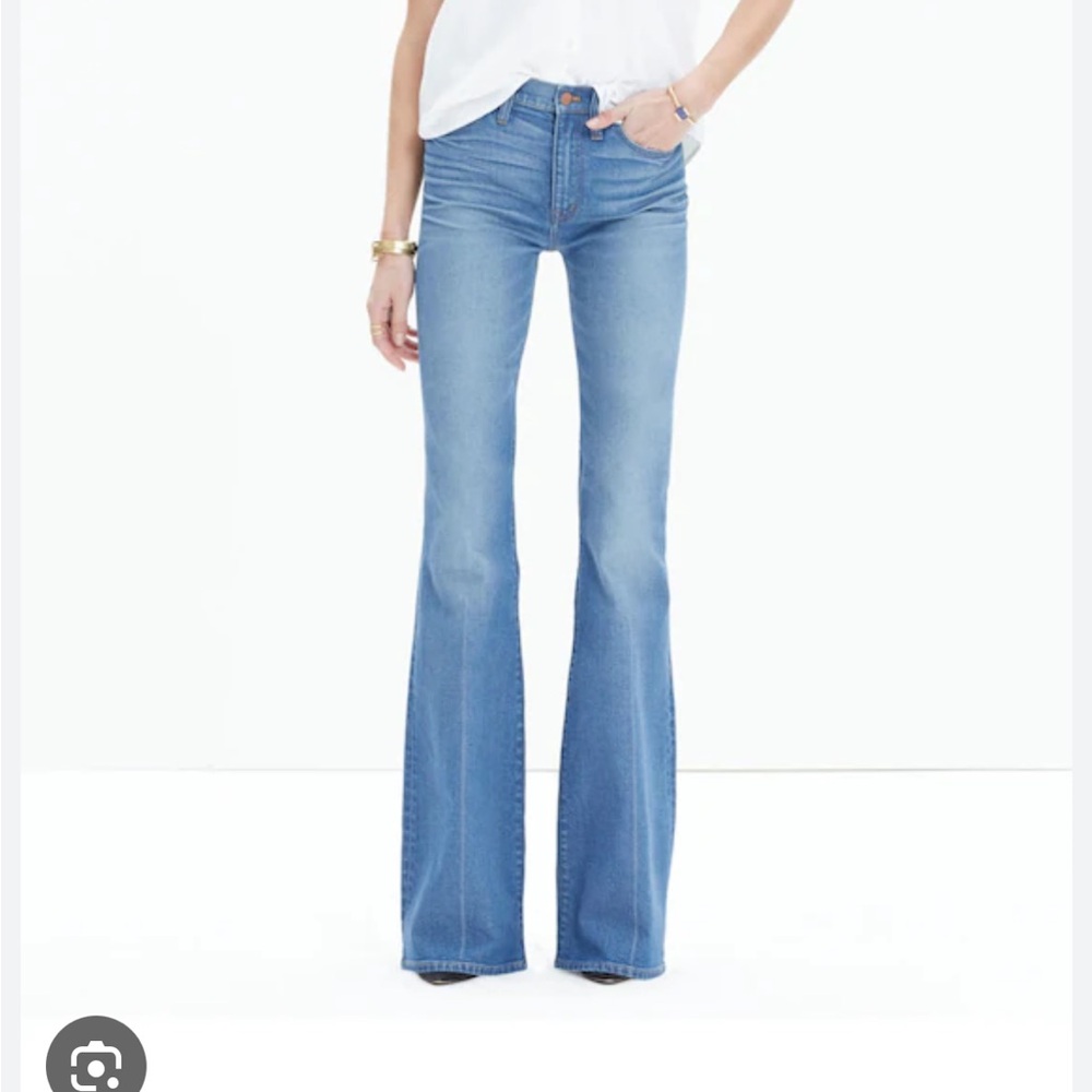 MADEWELL Flea Market Flare Medium Wash Women's Denim Jeans Size 25 Trending
